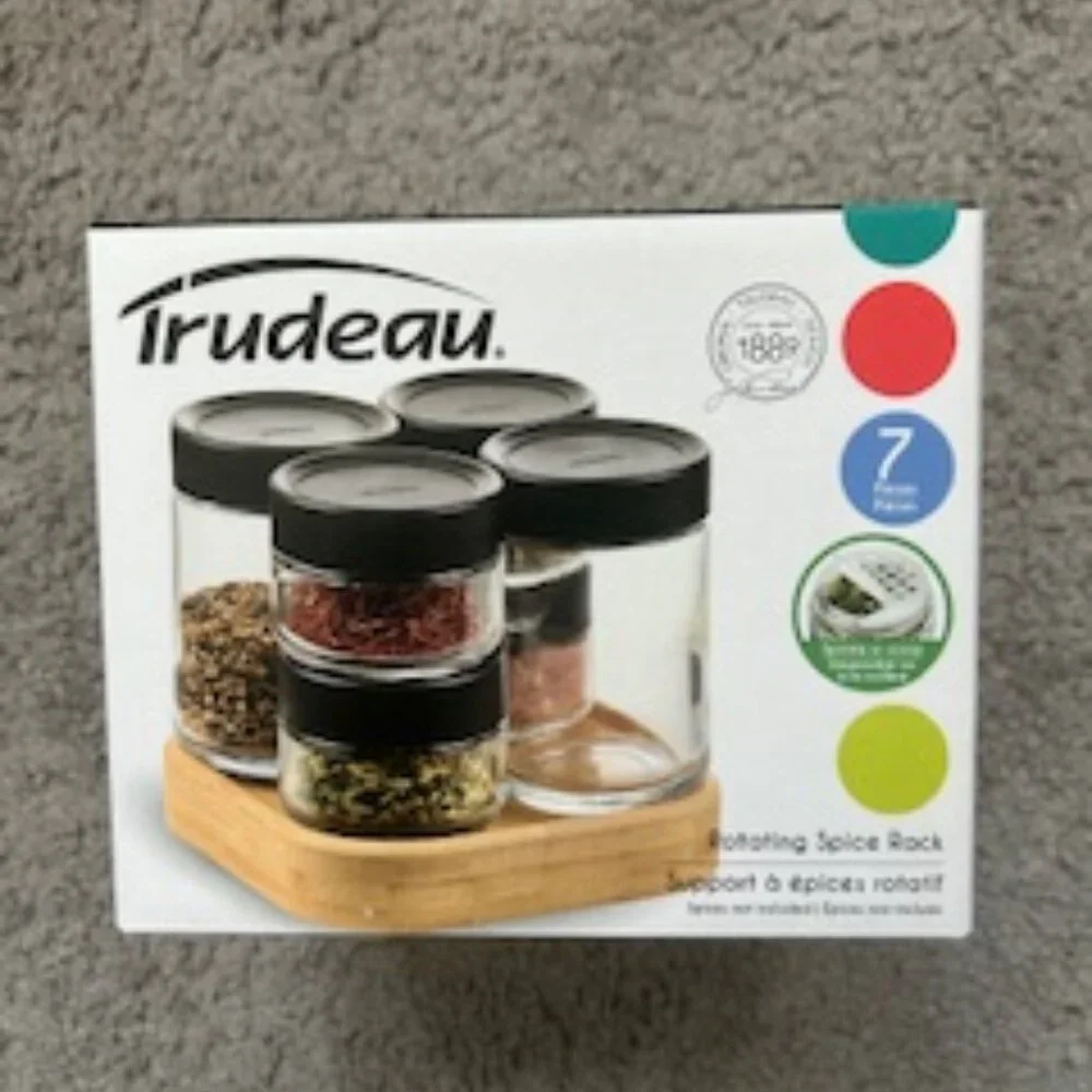 Trudeau Rotating Spice Rack - NWT